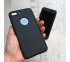 360° kryt Mate silikónový iPhone 7 Plus/8 Plus - čierny